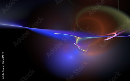 abstract spacial futuristic background