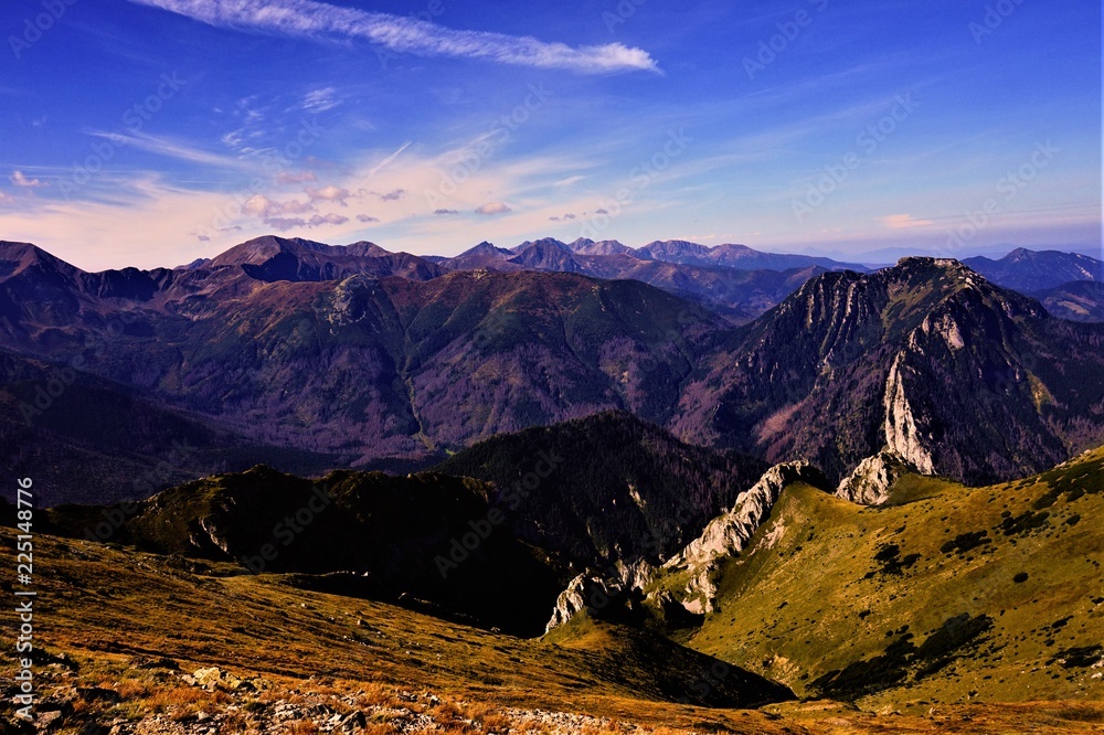 Fototapeta premium Landscape of the Tatra Mountains