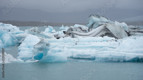 Eisberge zum Greifen nah: Gletscherlagune Jökulsárlón - Vatnajökull-Nationalpark, Island © tina7si