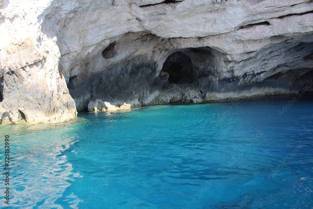 blue caves zakynthos