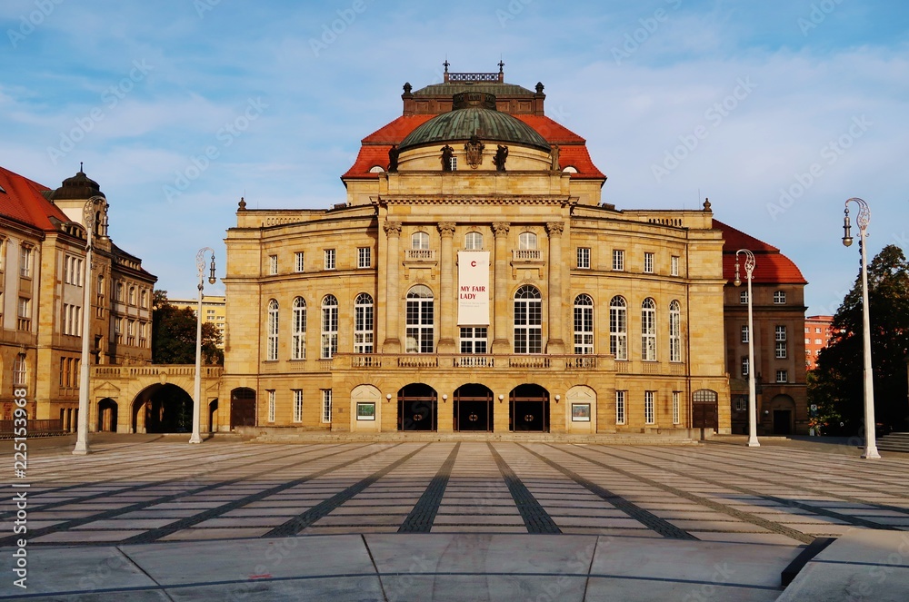 Chemnitz, Opernhaus am Theaterplatz