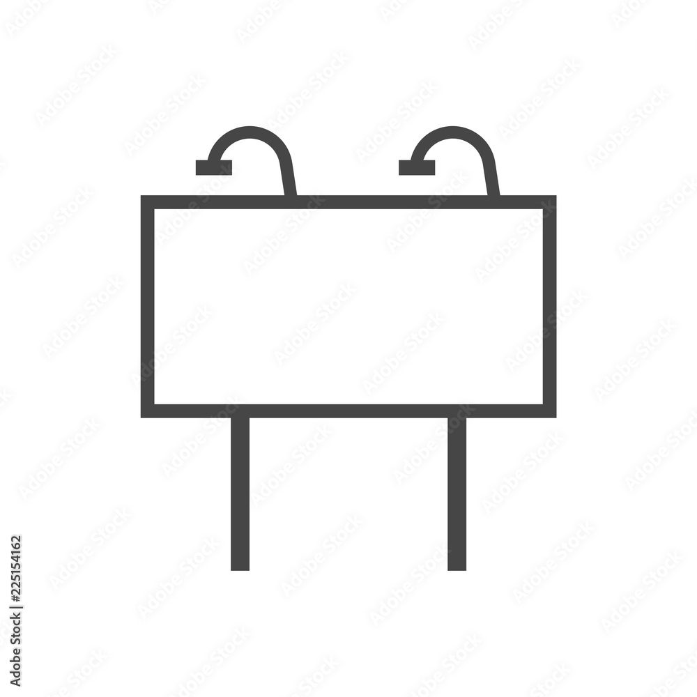 Billboard Icon - Illustration