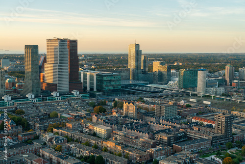 The hague city skyline viewpoint, Netherlands photo