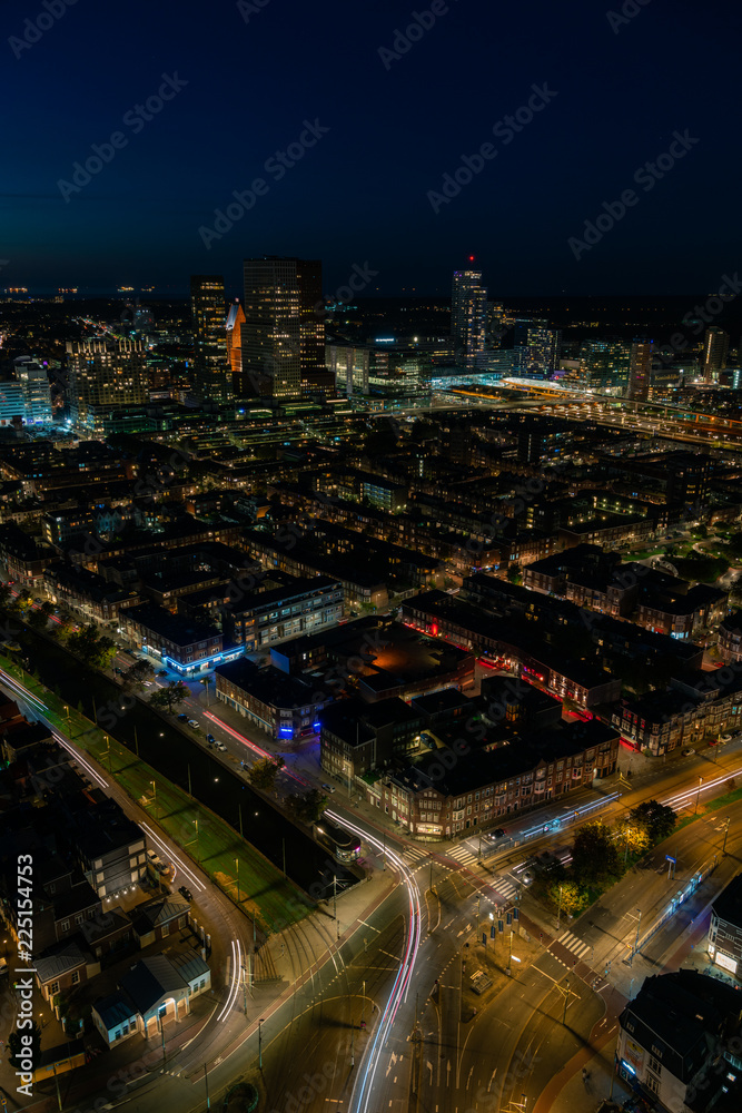 Fototapeta premium The hague city skyline viewpoint, Netherlands