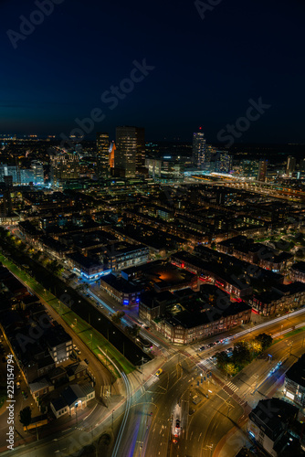 The hague city skyline viewpoint  Netherlands