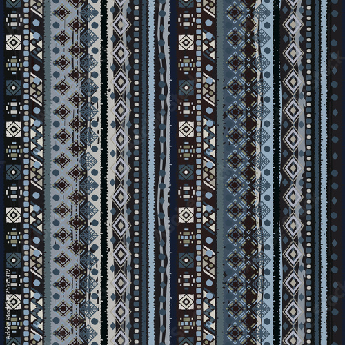 Ethnicity seamless pattern