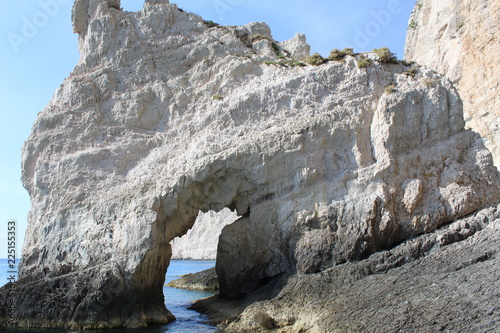 gate rock in the sea