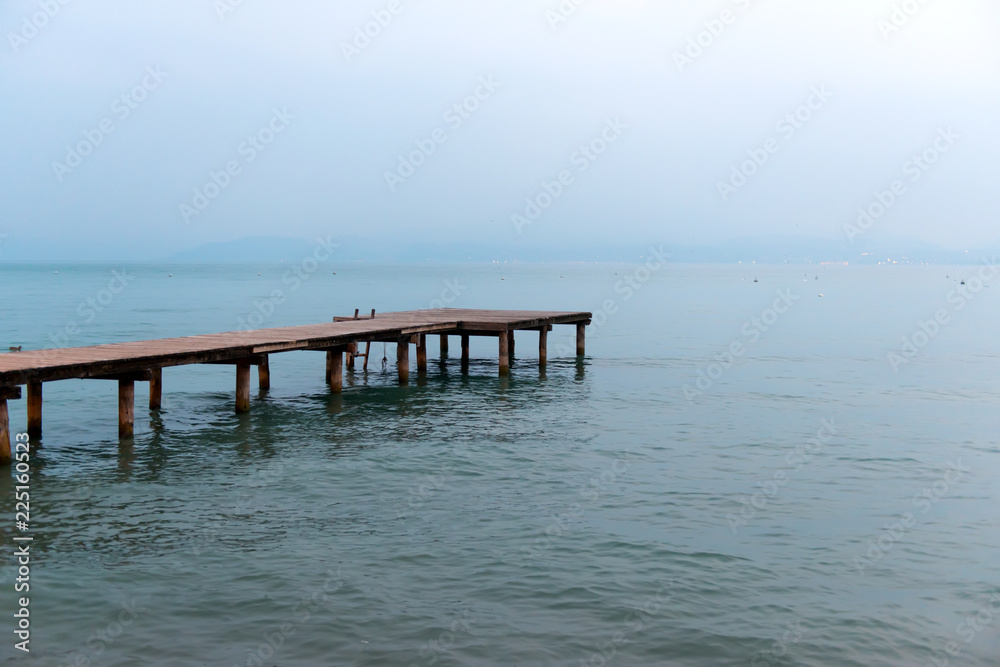 early morning at Lake Garda