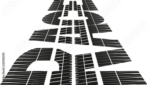 stylized word "race" with tire tracks