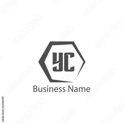 Initial Letter YC Logo Template Design Free Download Initial Letter YC Logo Template Design - GFXLoad