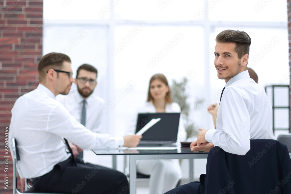 business team discussing business documents business team discussing business documents