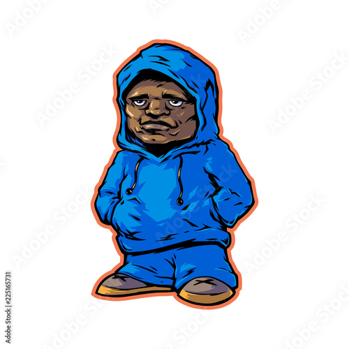 Urban man. Sport style. Vector illustration, eps 10.