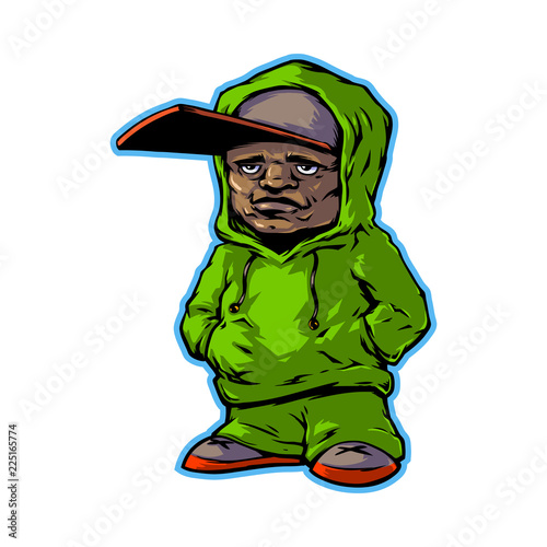Urban man. Sport style. Vector illustration, eps 10.