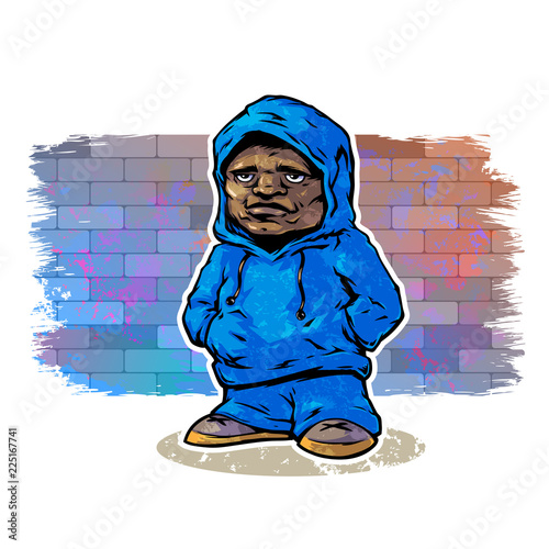 Urban man. Sport style. Vector illustration, eps 10.