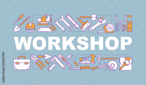 Workshop word concepts banner