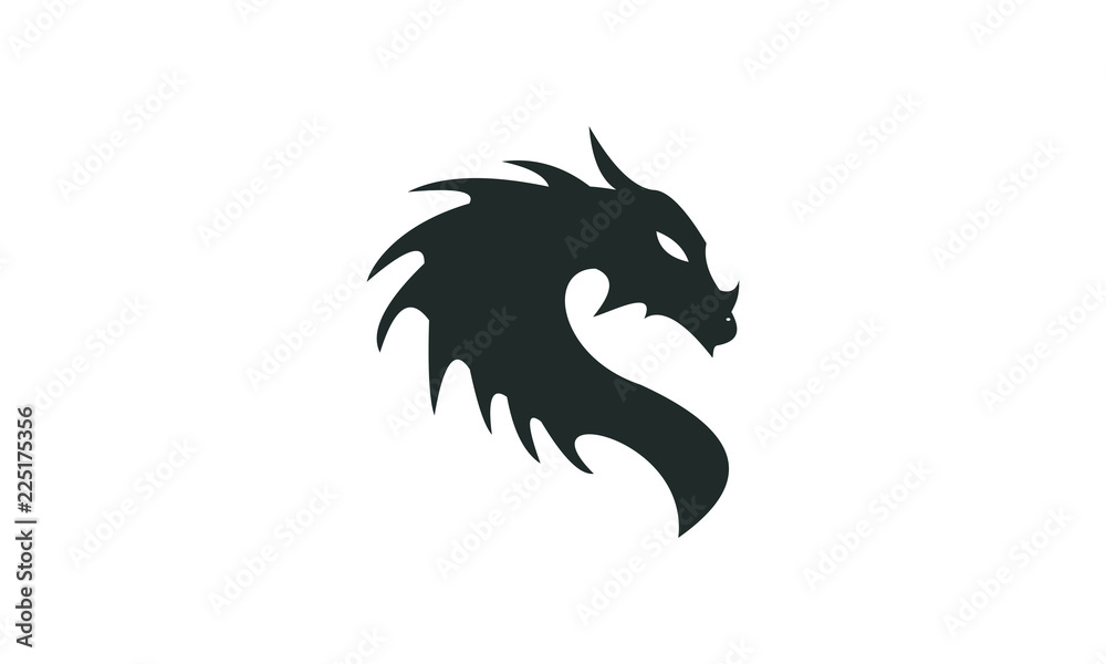dragon vector icon