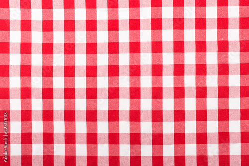 red checkered tablecloth good as background