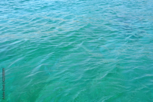 Ripple on the surface of the water, Mediterranean Sea in Israel