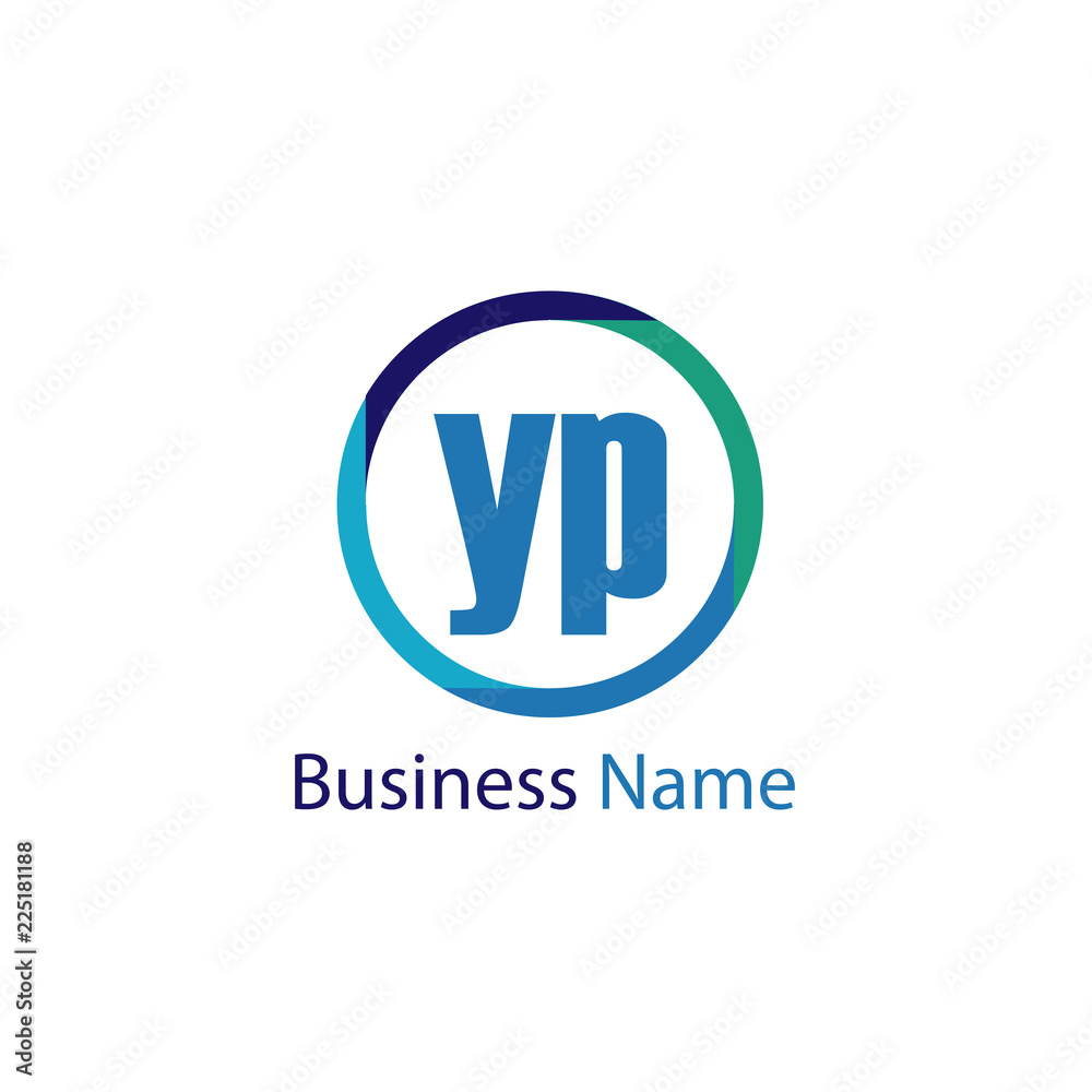 Initial Letter YP Logo Template Design Initial Letter YP Logo Template Design