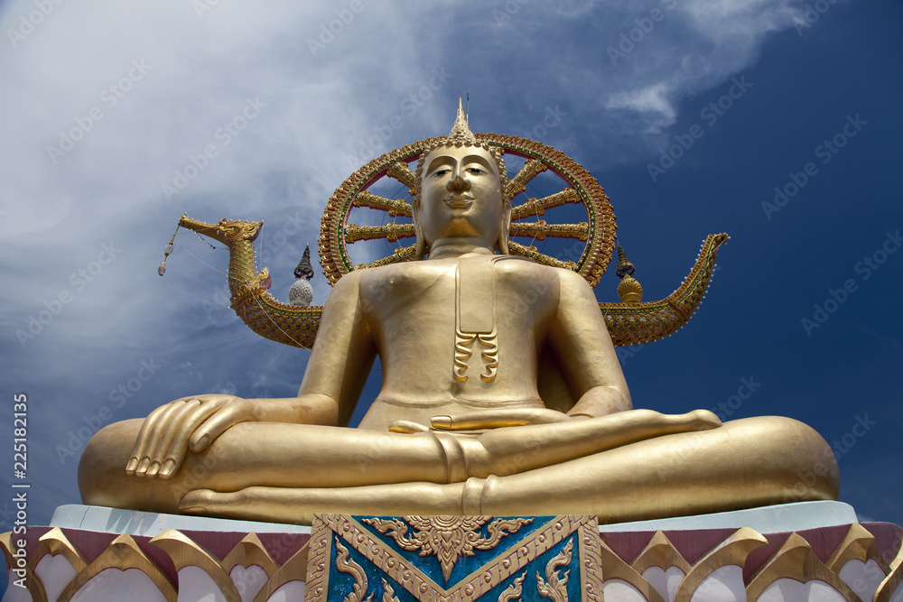 Fototapeta premium Big Buddha Statue auf Koh Samui Thailand