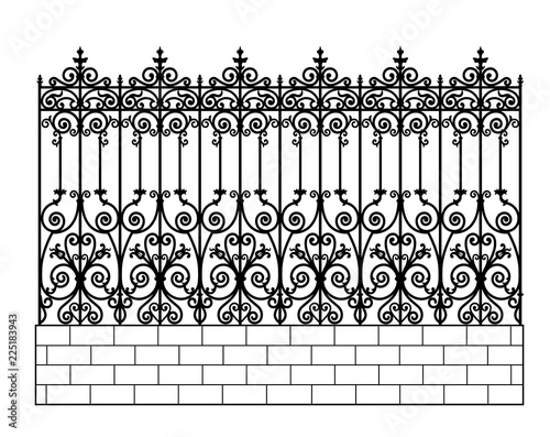 forged modular fence