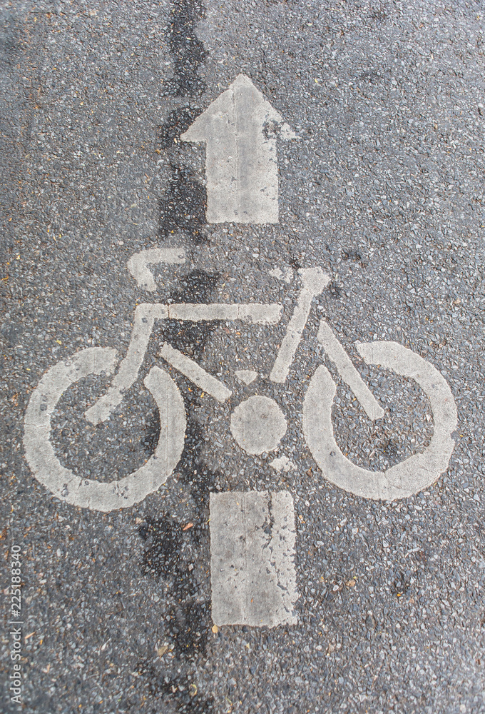 Bicycle Road to the Park Bicycle Road to the Park