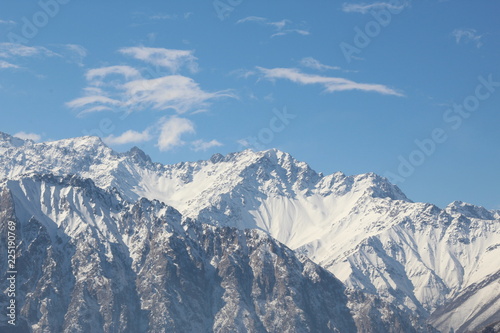 mountains in winter © benjamin