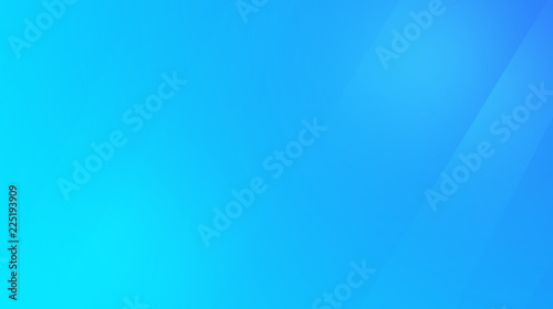 Light blue cyan gradient background. Wallpaper for desktop. Business corporate backdrop for presentation. Bright pure turquoise soft line transition. 