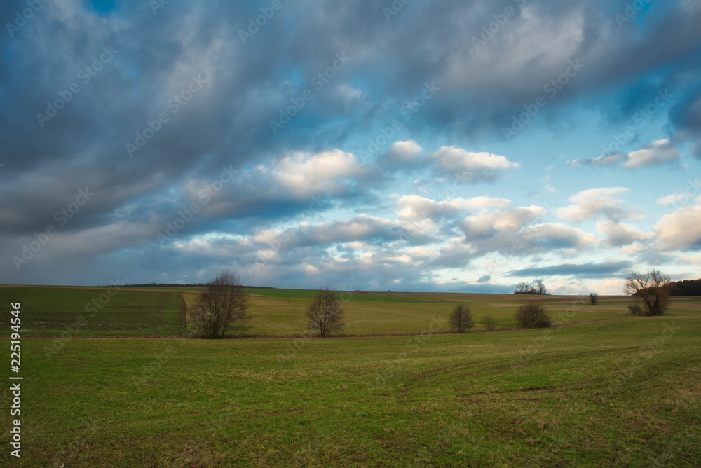 Wiesenlandschaft im Herbst Wiesenlandschaft im Herbst