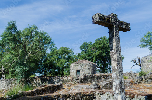 Castro de Briteiros, arqueología cerca de Guimarães. Portugal. photo