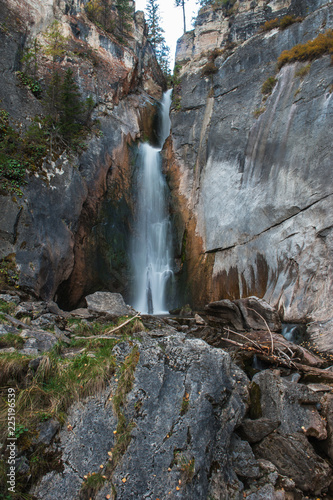 Waterfall in Altai Mountain...