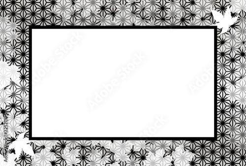 Background Wallpaper Vector Illustration Design Image Japan China Asia Free Size 背景 壁紙 ベクター イラスト 無料 無料素材 バックグラウンド フリー素材 和風素材 日本 背景素材 秋 紅葉 楓の葉 落ち葉 写真スペース メッセージボード 和柄