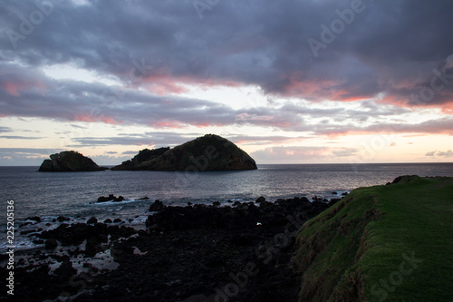 Small island in the middle of the ocean in São Miguel Island - Azores - Portugal © nvphoto