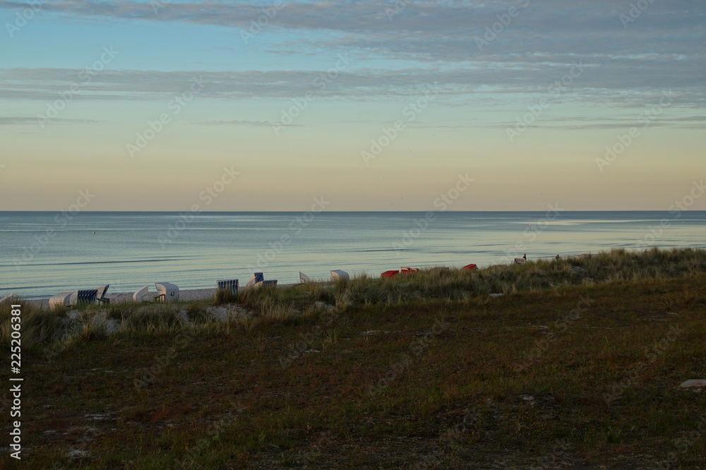 Abendstimmung am Strand, Prerow Darß Abendstimmung am Strand, Prerow Darß
