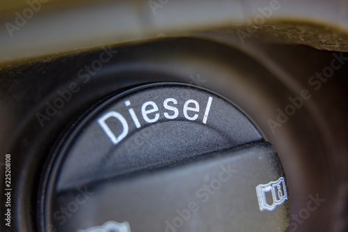 Naklejka Diesel Tankdeckel nah