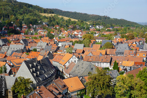 Dächer von Goslar am Harz