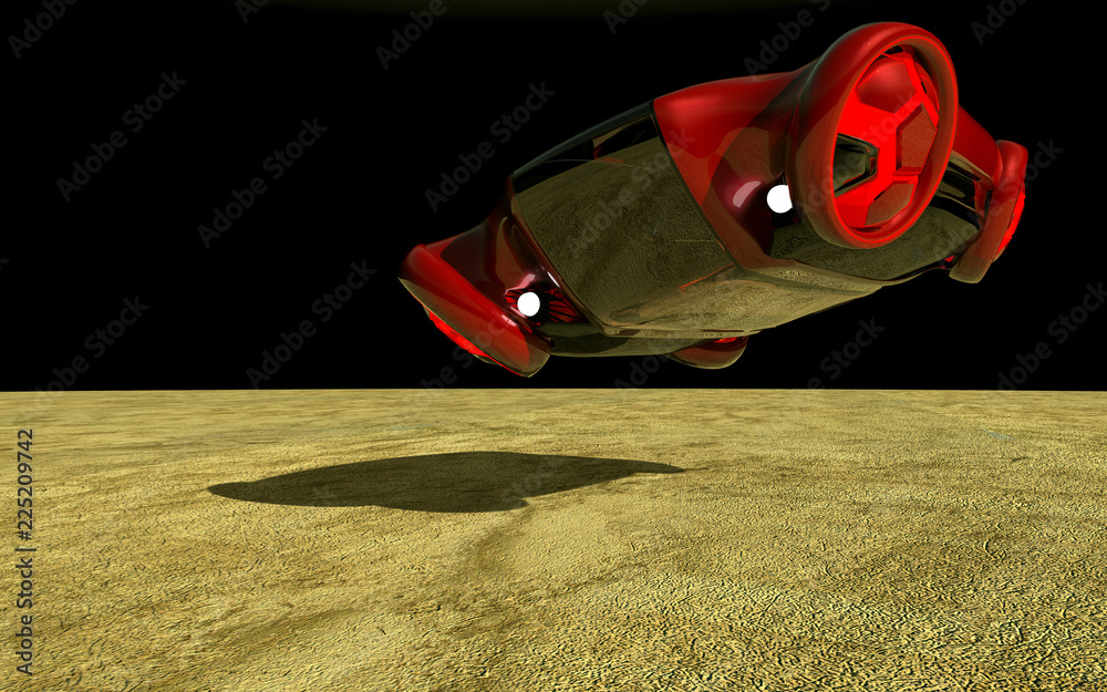 Fototapeta premium Interplanetary Bus 00777