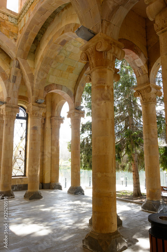 Jermuk. Armenia. Mineral water pavilion.