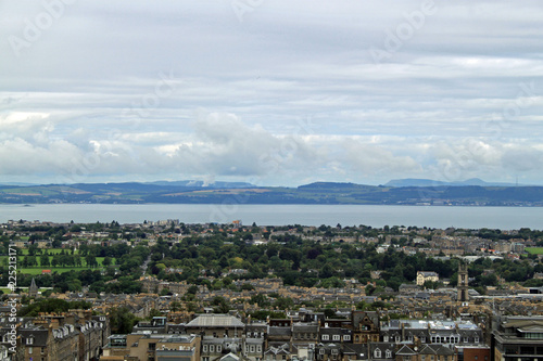 A view of Edinburgh from the walls of the castle © David