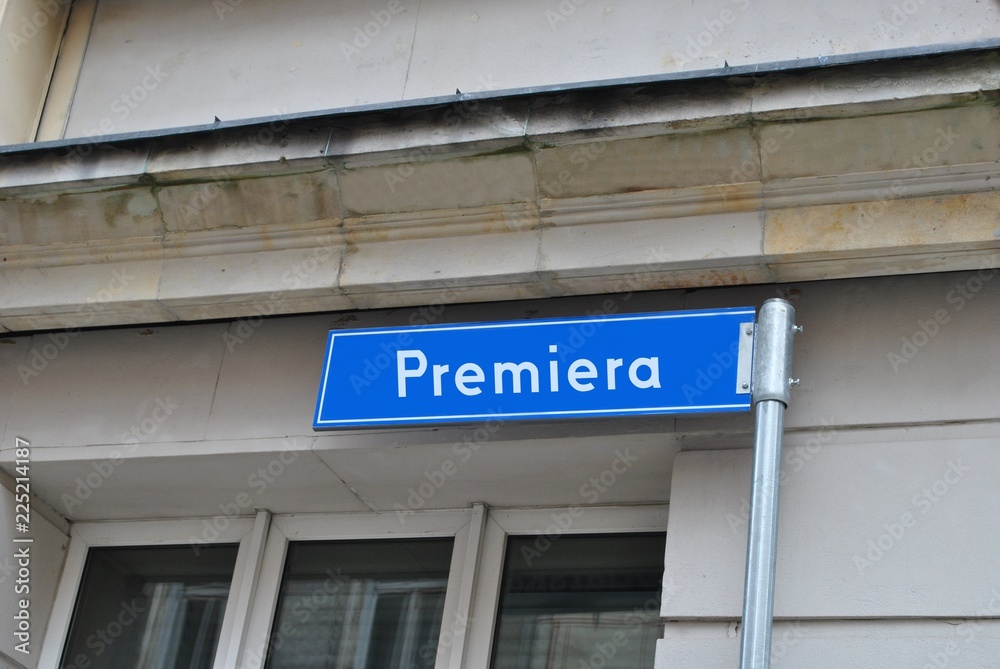 Obraz premium Premiera