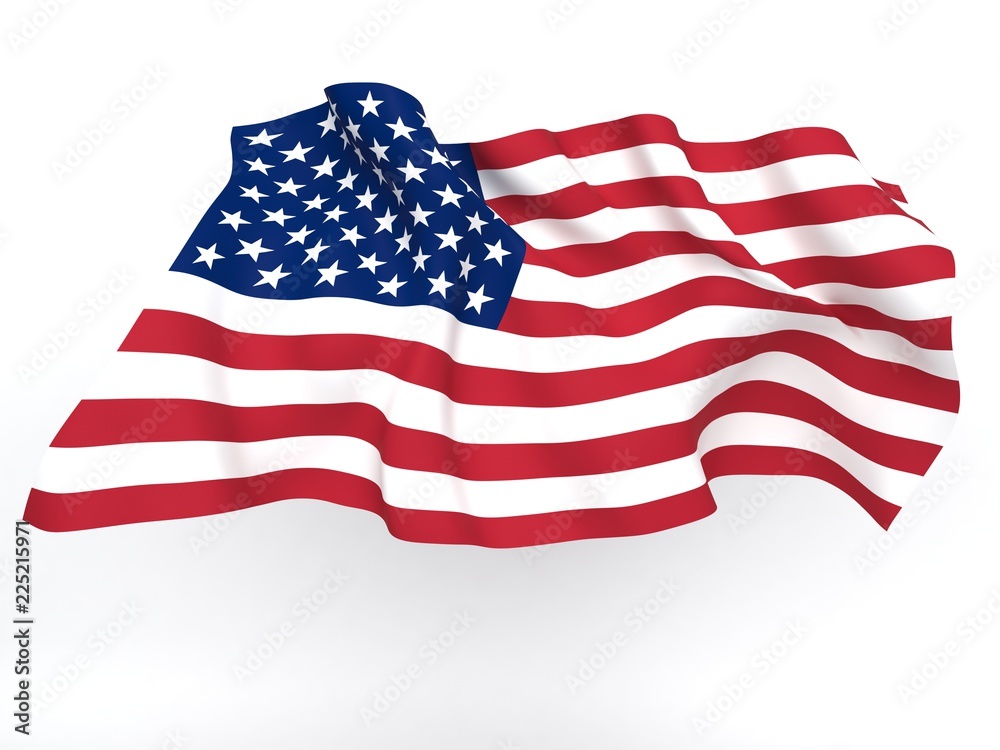 Obraz premium United States of America Flag