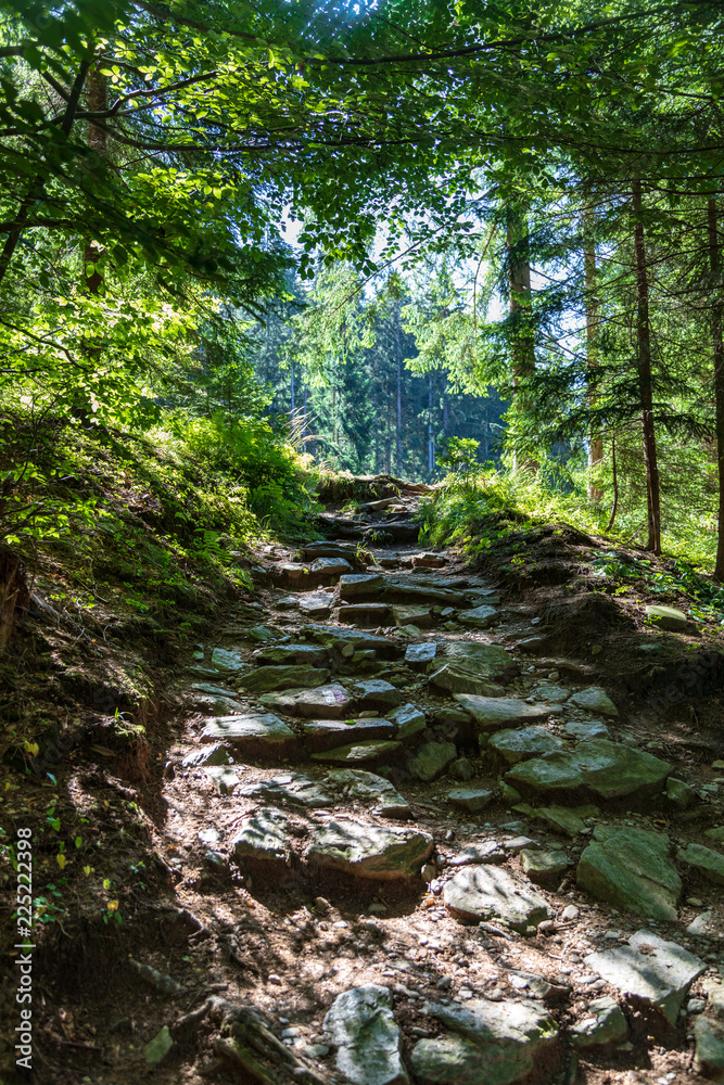 hiking Trail E5, Passeier Valley, near Merano