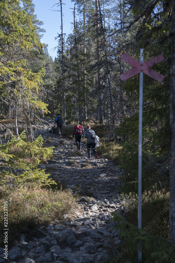 Obraz premium Hiking