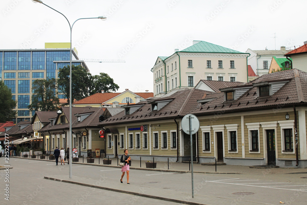  The capital of the Republic of Belarus is Minsk. Zybitskaya street view 3