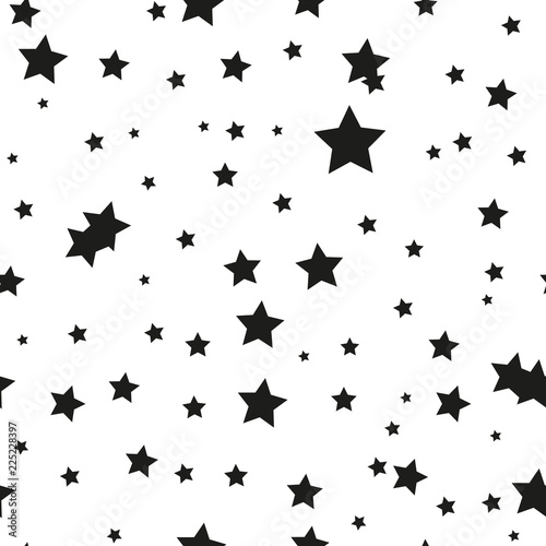 Star seamless pattern. Cute kids star seamless pattern. Seamless patter with stars. Star background. Babies fashion. Vector illustration  eps10