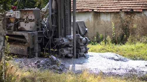 Water well opening machinery