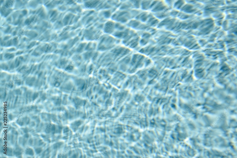 Abstract blue water surface