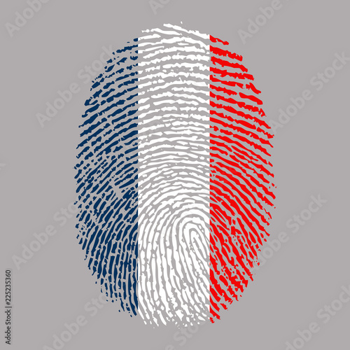 Huella dactilar de Francia