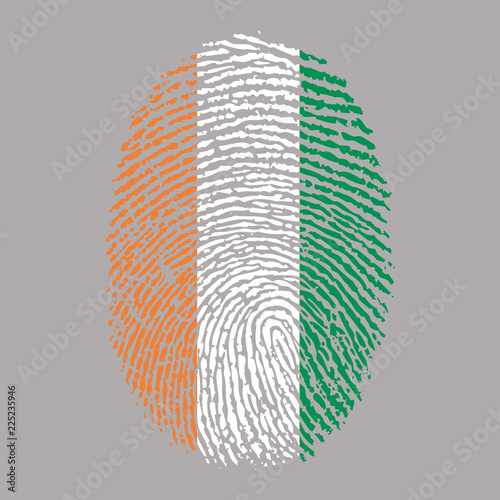 Huella dactilar de Irlanda