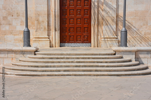 Italy, Casamassima, Church of Purgatory, view and details. photo